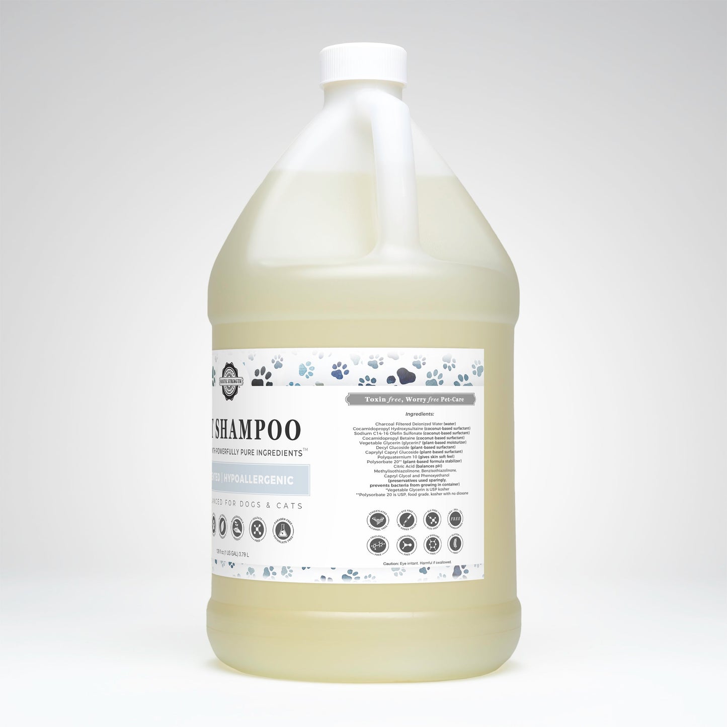 Pet Shampoo | Soothing & Deodorizing | Unscented - Homeland Harvest
