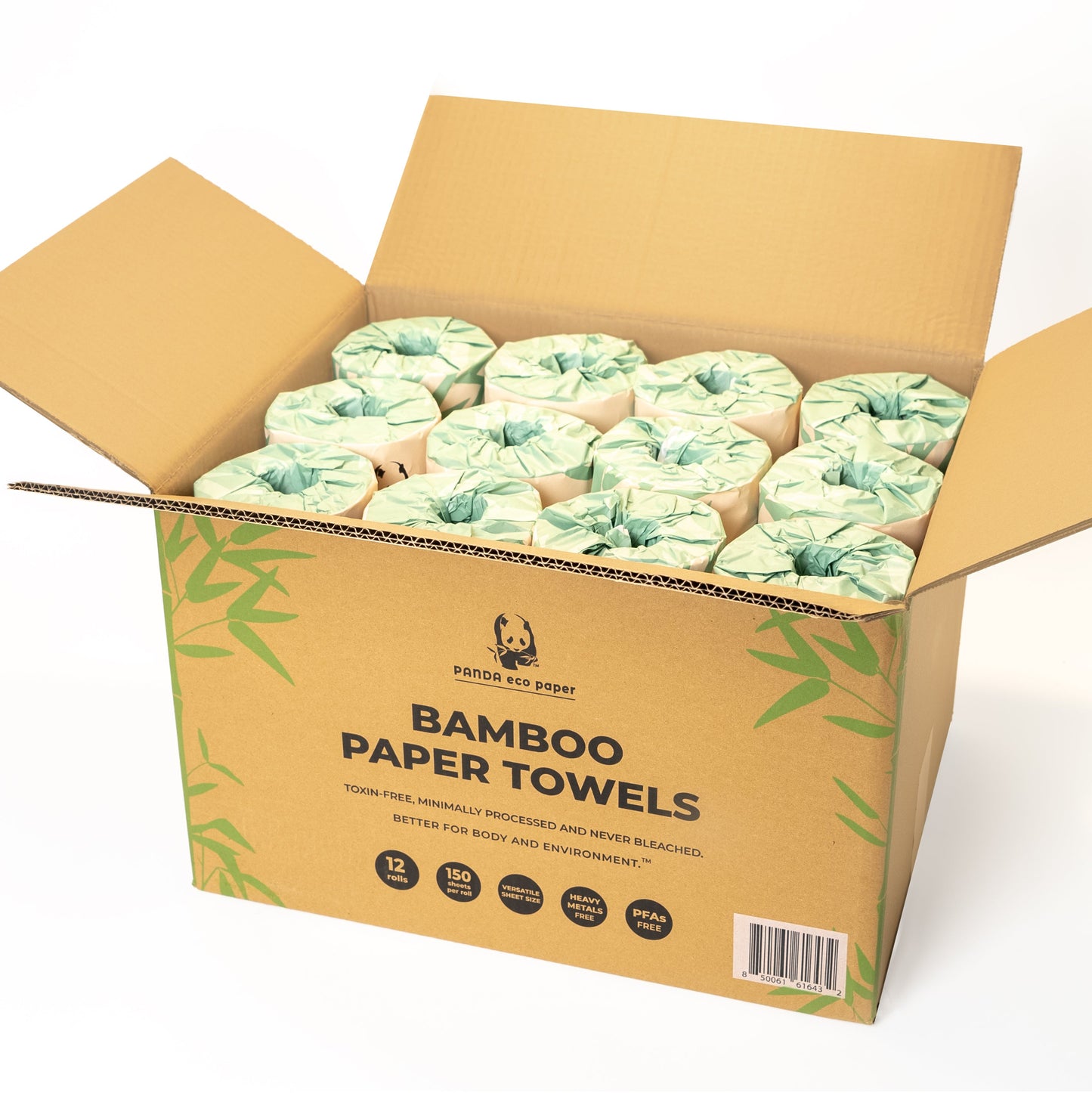 Panda Eco Paper | Bamboo Paper Towels - Homeland Harvest