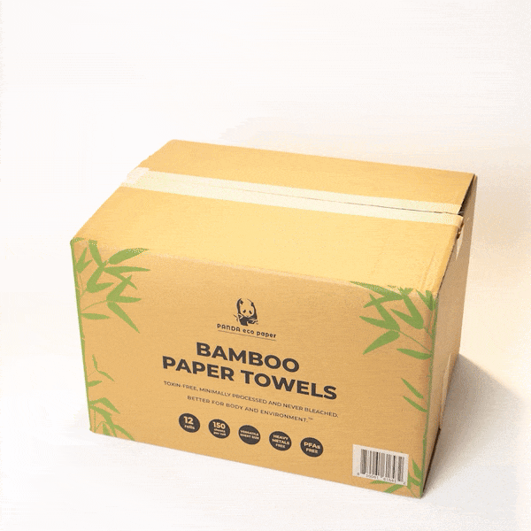 Panda Eco Paper | Bamboo Paper Towels - Homeland Harvest