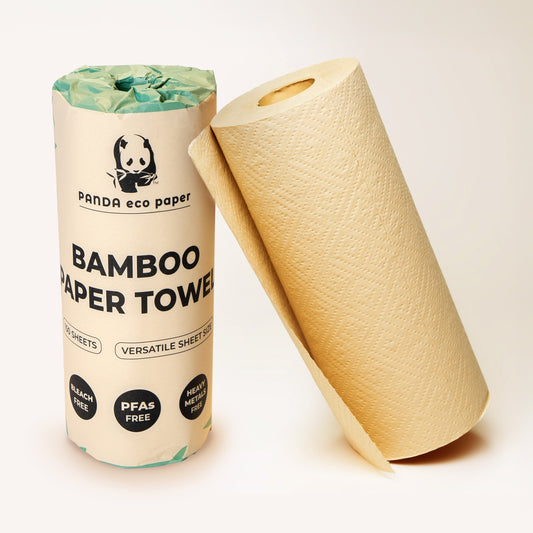 Panda Eco Paper | Bamboo Paper Towels Sample - Homeland Harvest