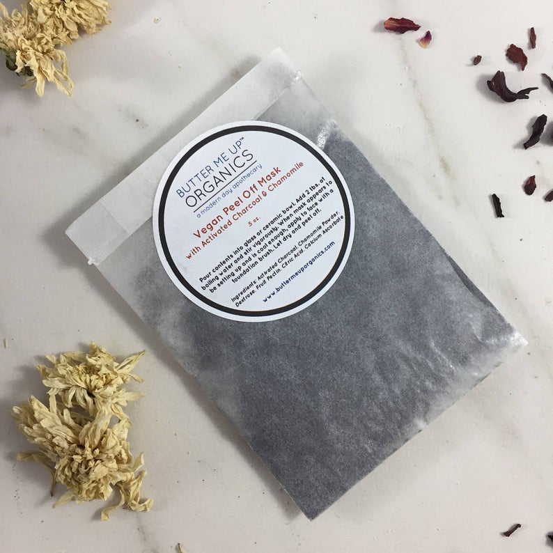 VEGAN Activated Charcoal Peel-Off Mask - Homeland Harvest