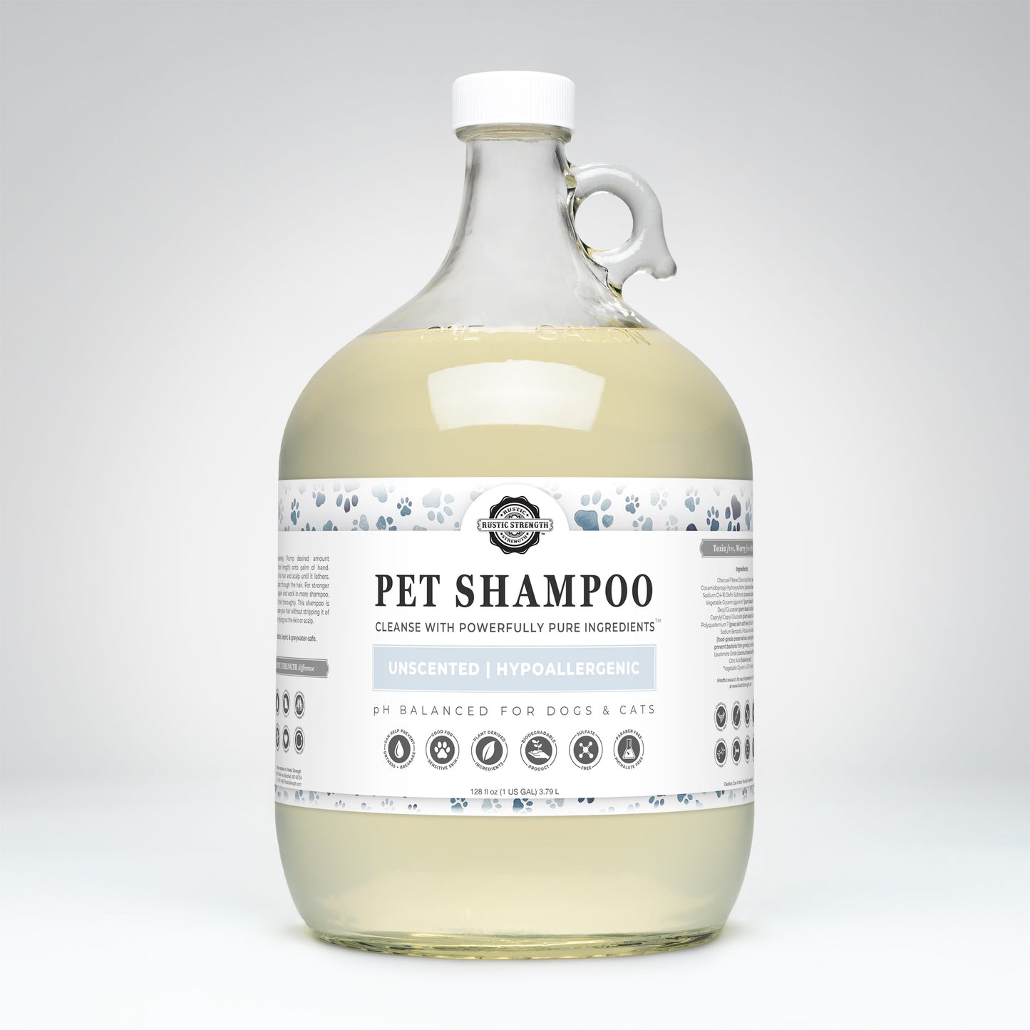 Pet Shampoo | Soothing & Deodorizing | Unscented - Homeland Harvest