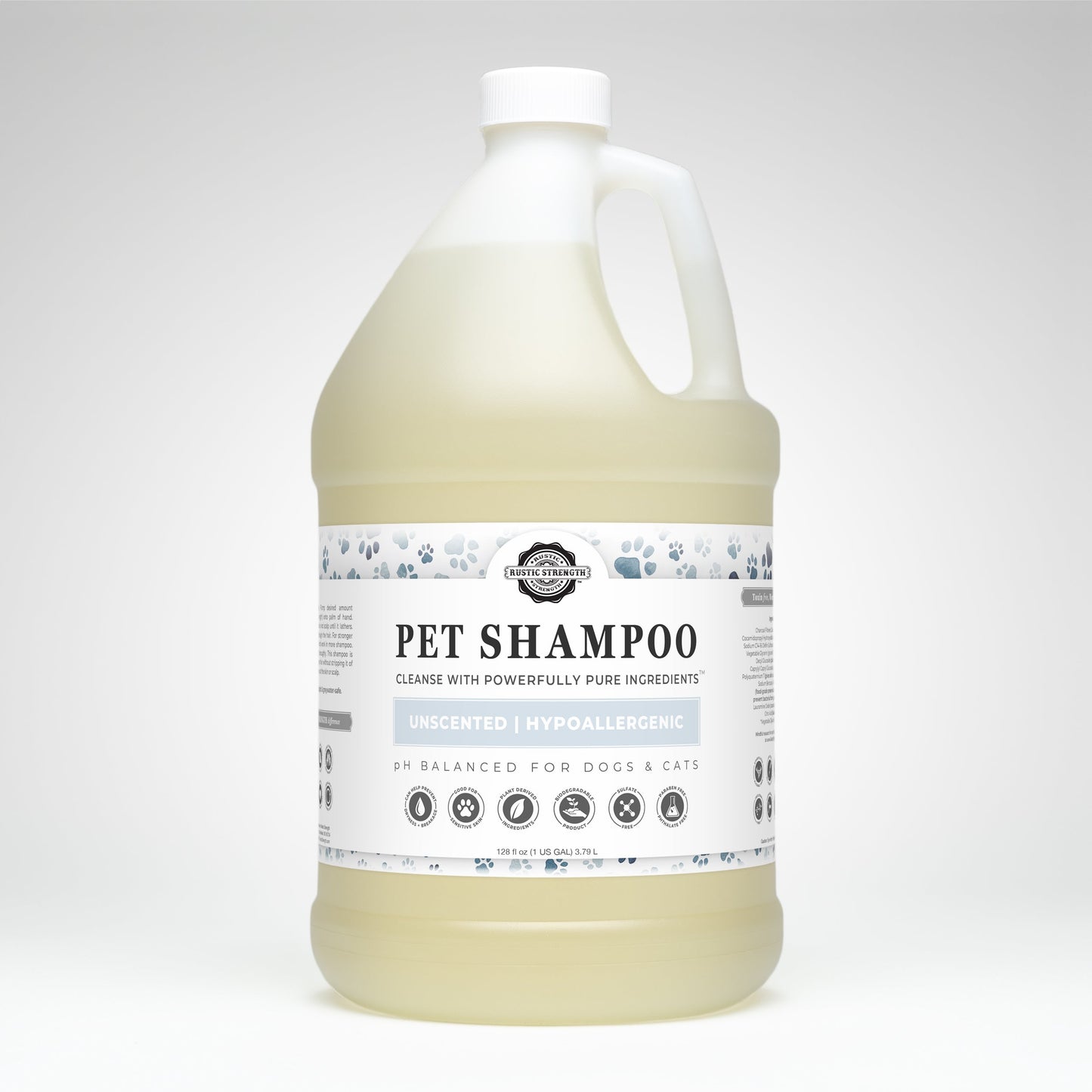 Pet Shampoo | Soothing & Deodorizing | Unscented - Homeland Harvest