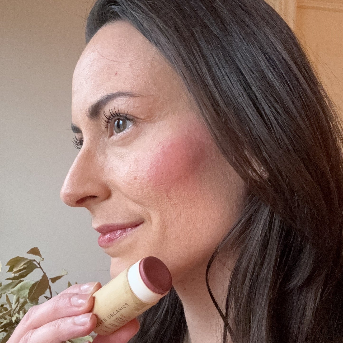 Creamy Vegan Blush Stick - Pinch - Homeland Harvest
