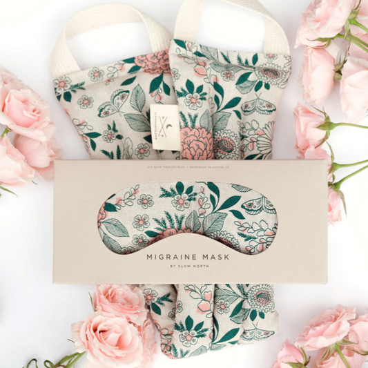 Eye Mask + Neck Wrap Bundle - Hidden Falls - Homeland Harvest