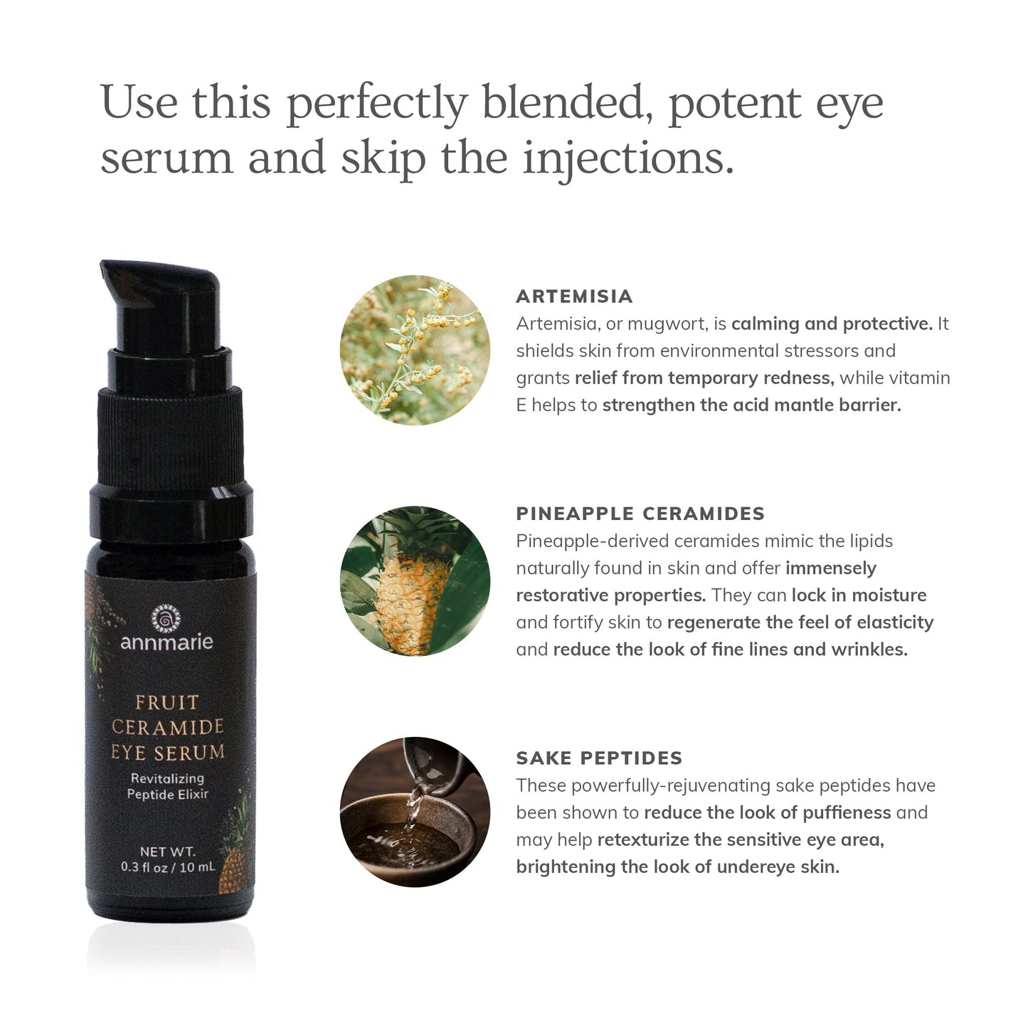 Fruit Ceramide Eye Serum (10ml)- Collective - Homeland Harvest