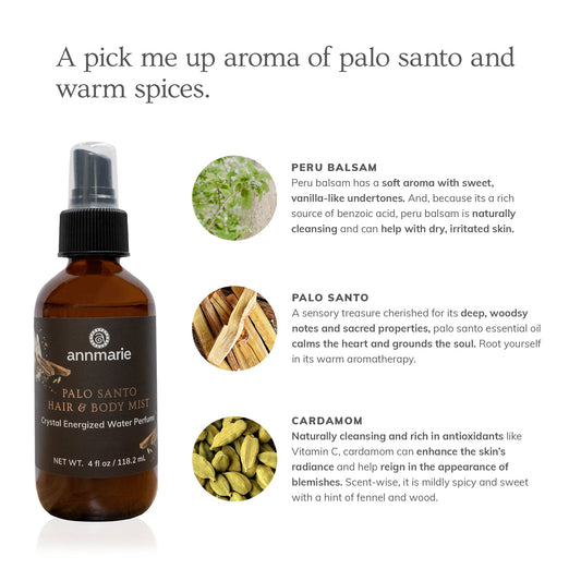 Palo Santo Hair & Body Mist (4oz)- Collective - Homeland Harvest