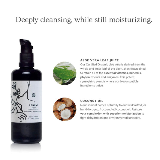 Renew - Facial Cream Cleanser (100ml)- Collective - Homeland Harvest