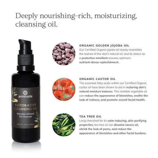 Restorative Cleansing Oil (50ml)- Collective - Homeland Harvest