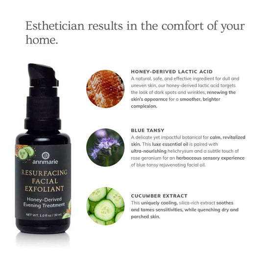 Resurfacing Facial Exfoliant (30ml)- Collective - Homeland Harvest