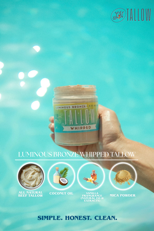 Luminous Bronze Whipped Tallow Moisturizer Bronzer - 9 oz