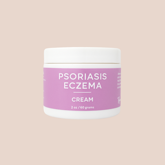 Psoriasis + Eczema Organic Cream - itchy skin - Homeland Harvest