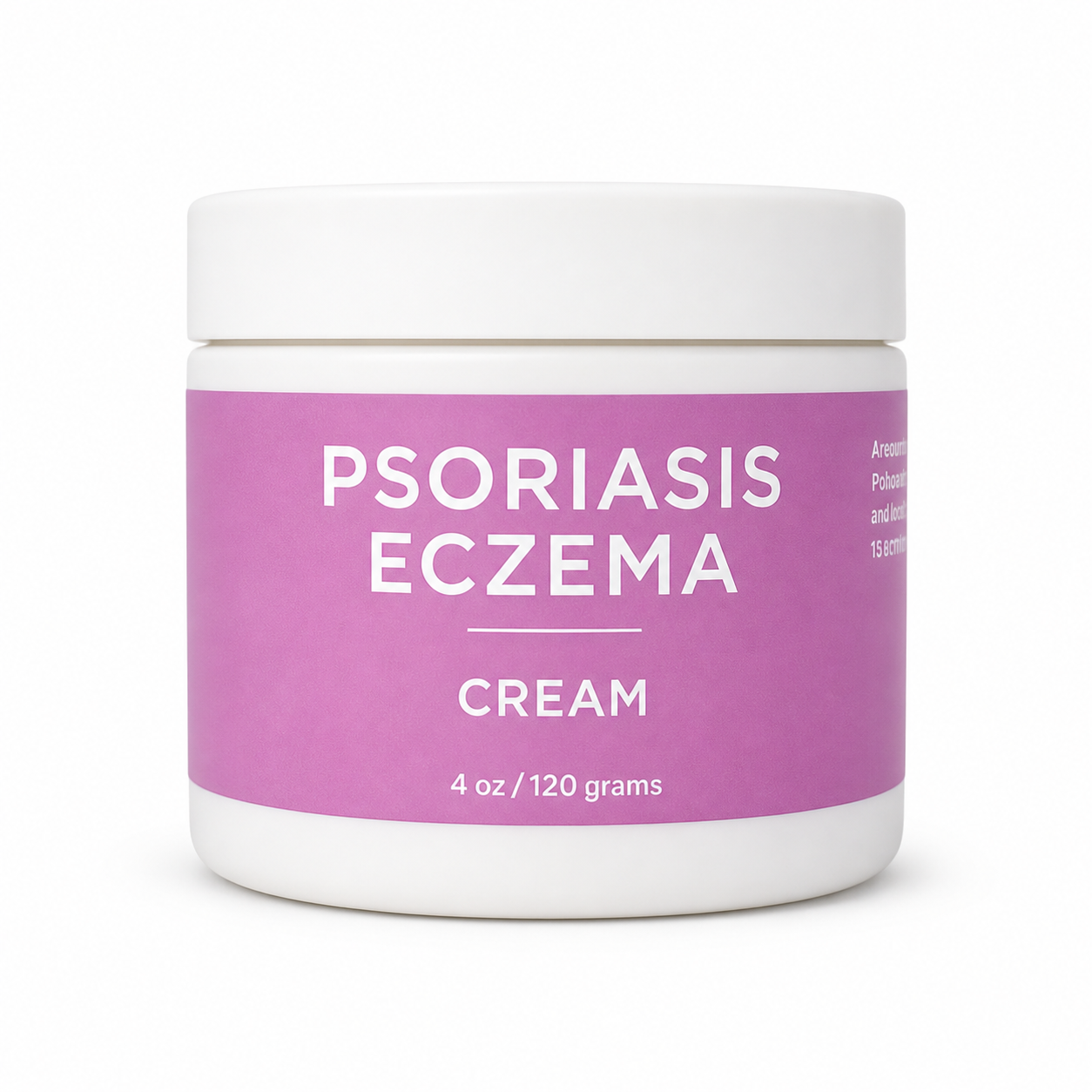 Psoriasis + Eczema Organic Cream - itchy skin