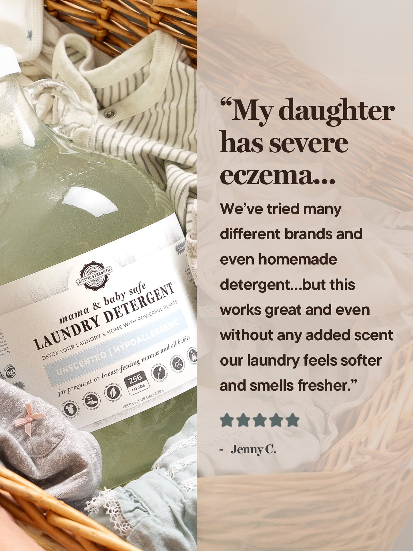 Laundry Detergent | Mama + Baby Safe - Homeland Harvest