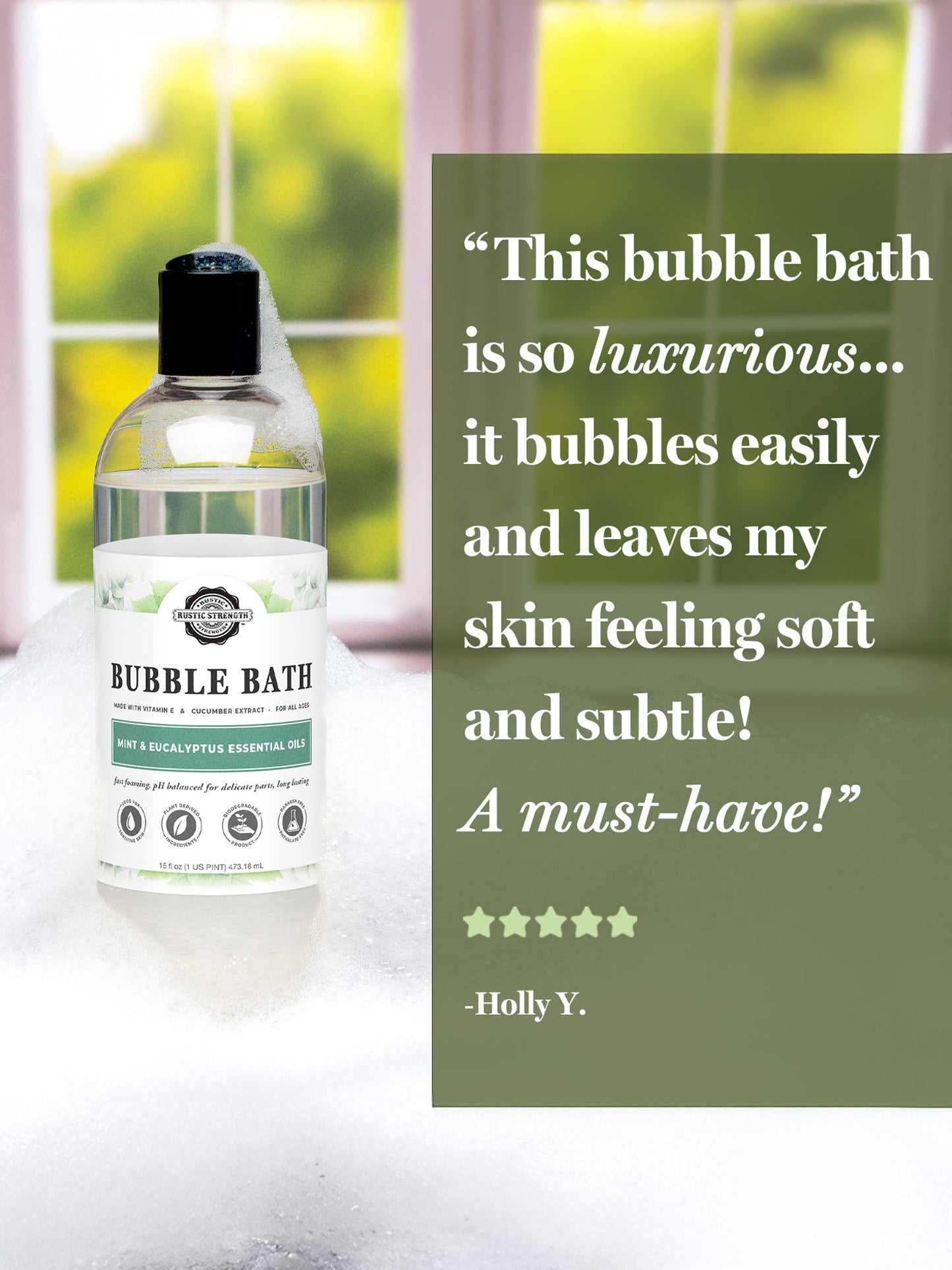 Bubble Bath | Mama + Baby Safe - Homeland Harvest