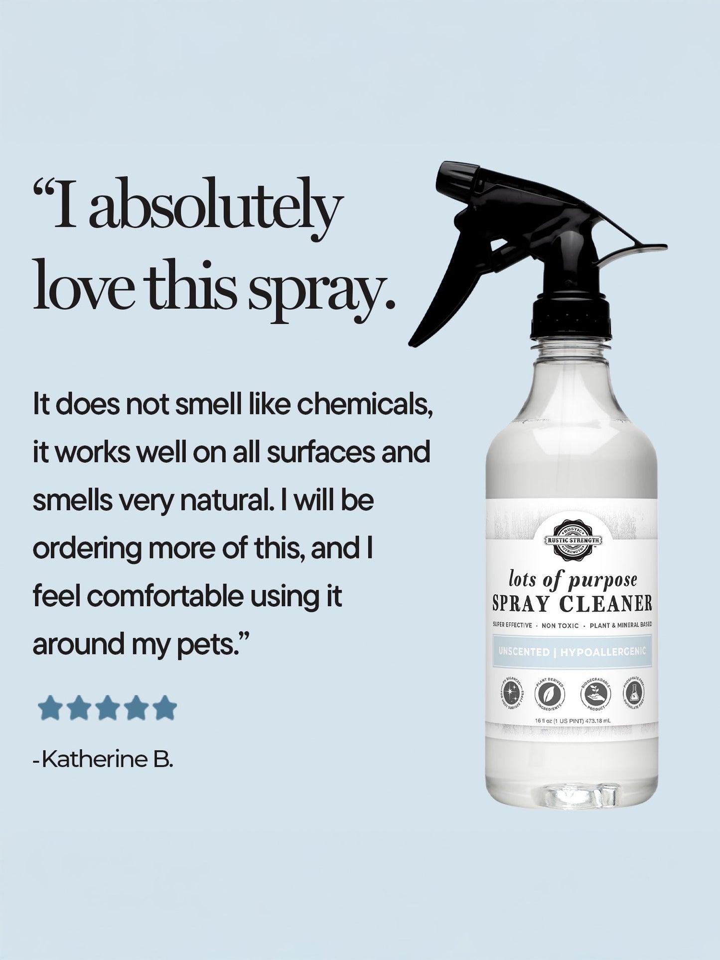 Lots of Purpose Spray Cleaner | Lavender, Lemon & Mint - Homeland Harvest