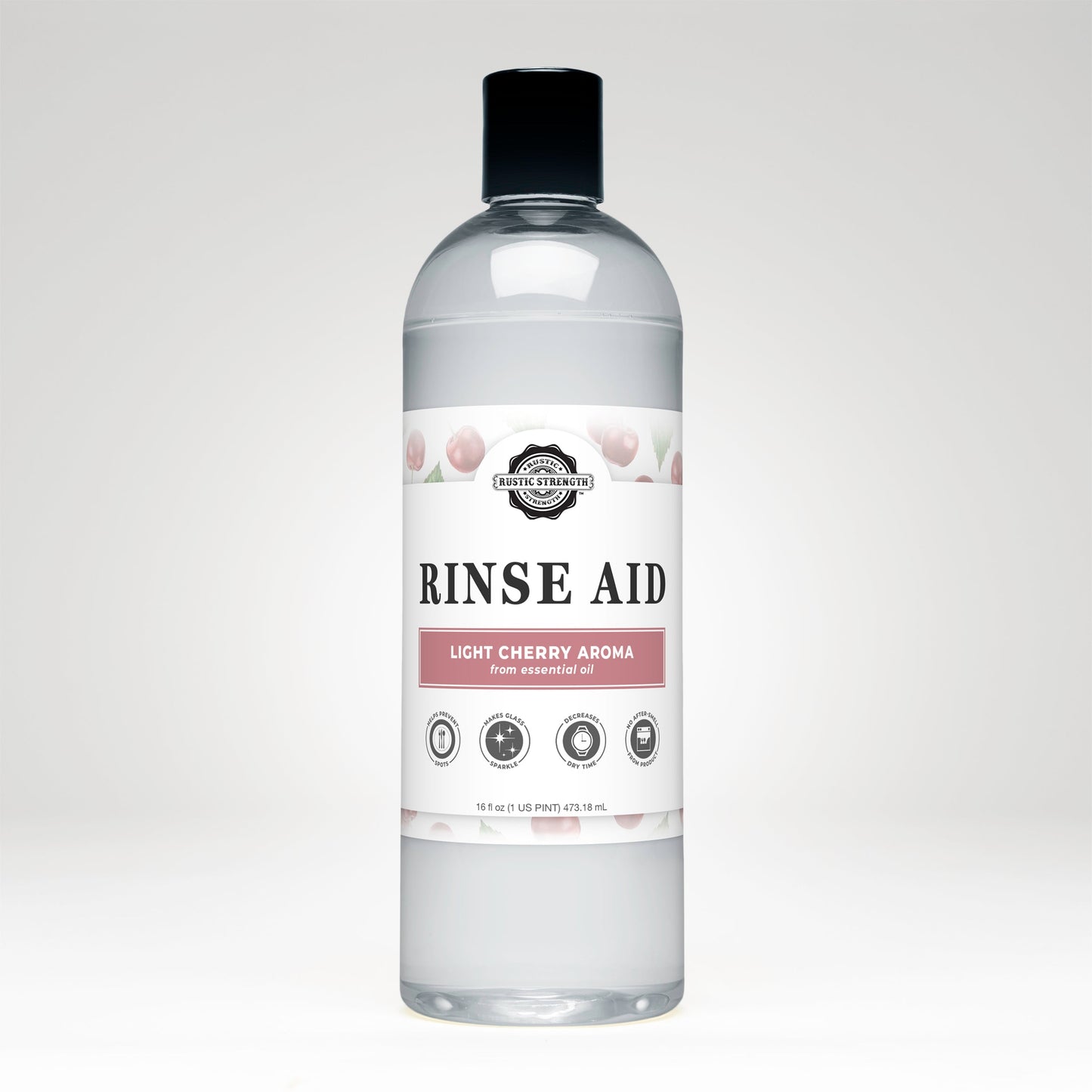 Rinse Aid for Automatic Dishwashers | Light Cherry - Homeland Harvest