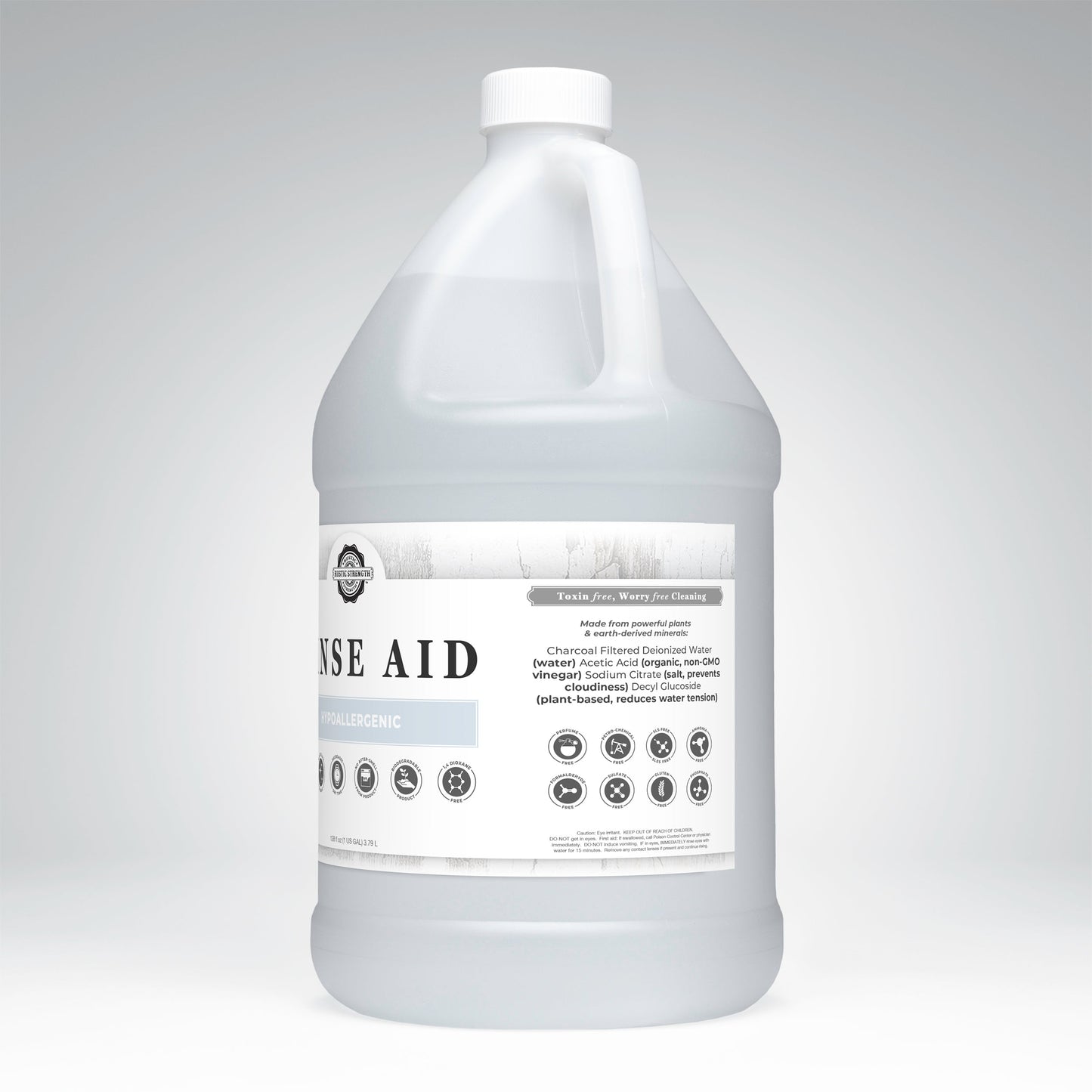 Rinse Aid for Automatic Dishwashers | Unscented - Homeland Harvest