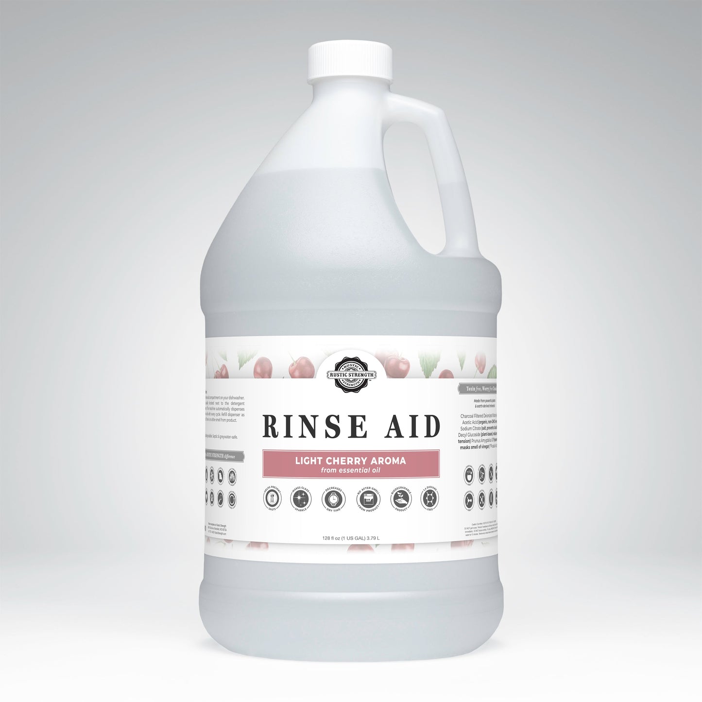 Rinse Aid for Automatic Dishwashers | Light Cherry - Homeland Harvest