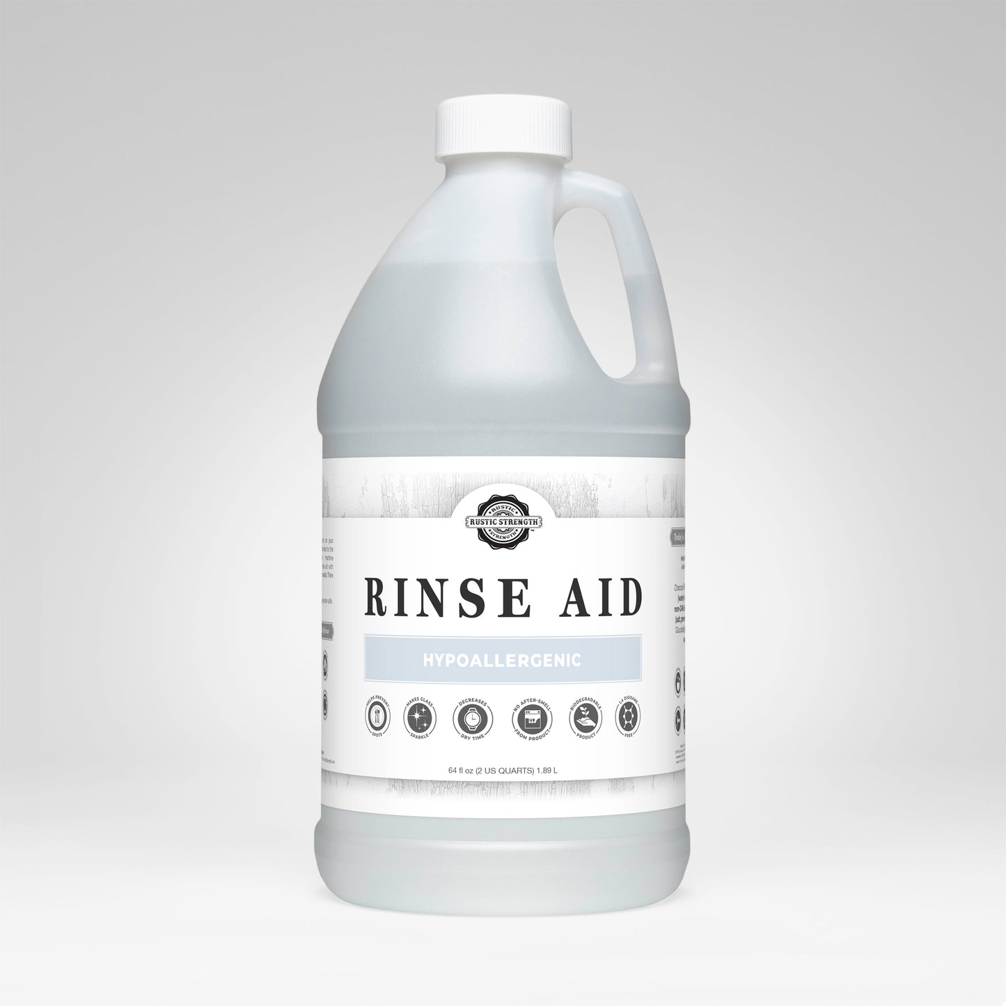 Rinse Aid for Automatic Dishwashers | Unscented - Homeland Harvest