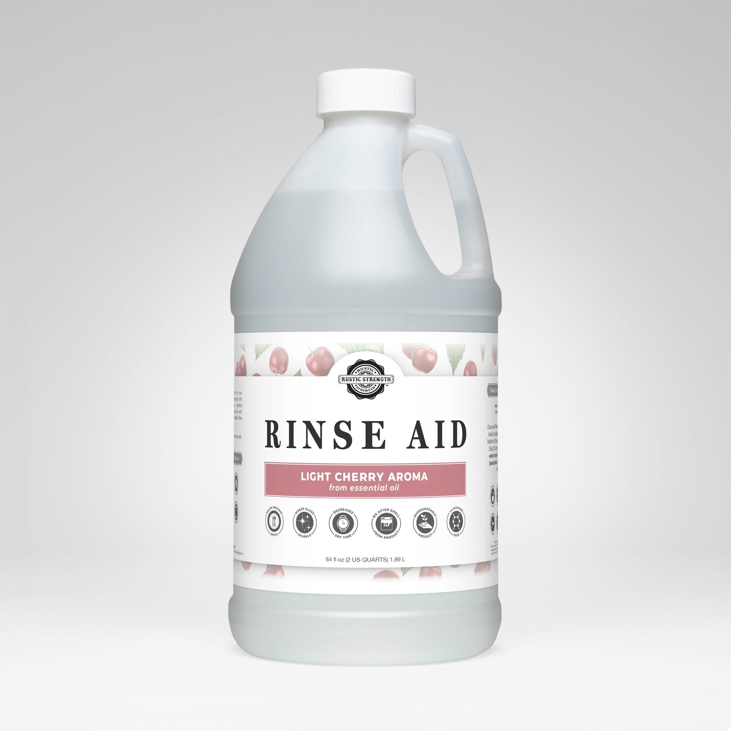 Rinse Aid for Automatic Dishwashers | Light Cherry - Homeland Harvest