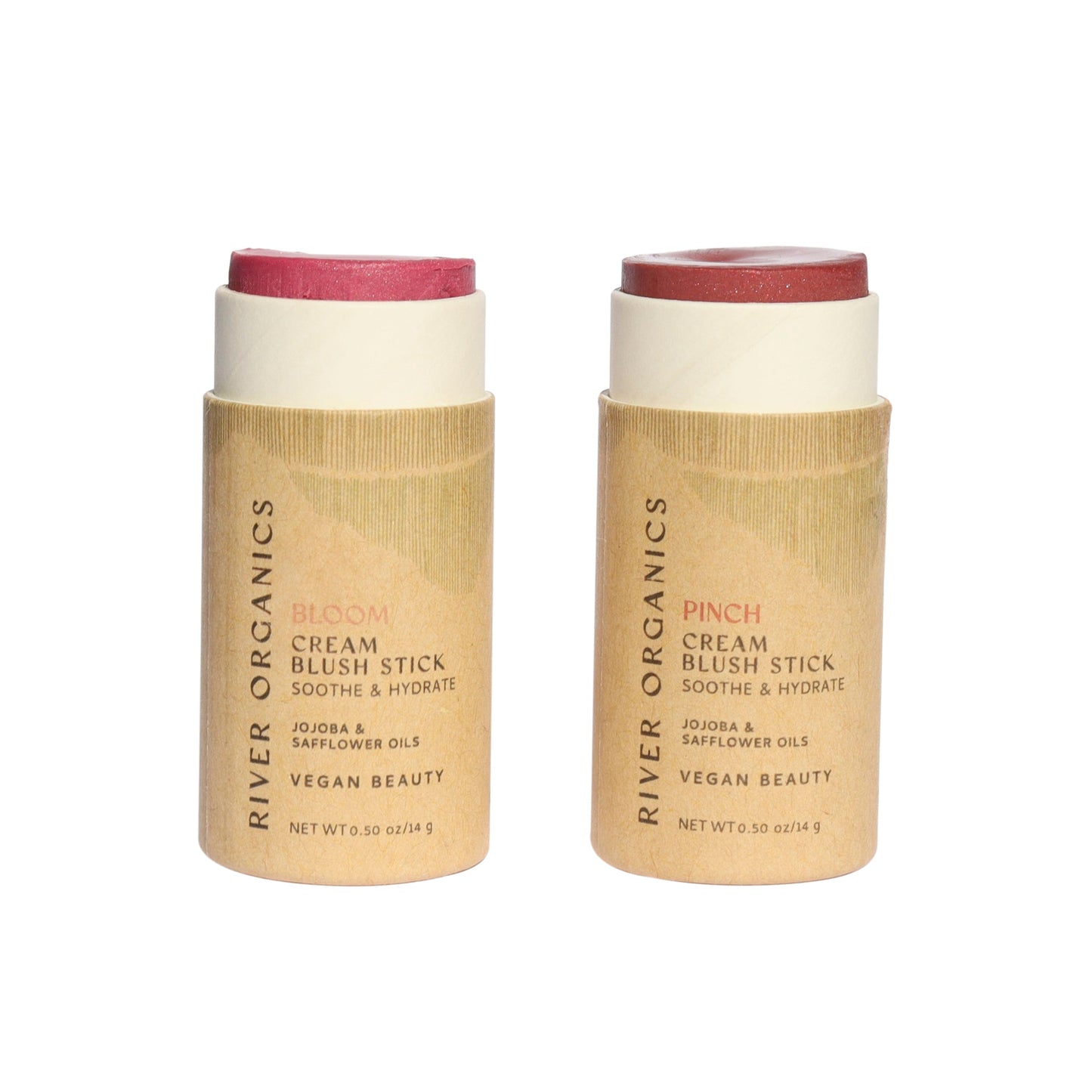 Creamy Vegan Blush Sticks | Set of 2 Mix & Match - Homeland Harvest