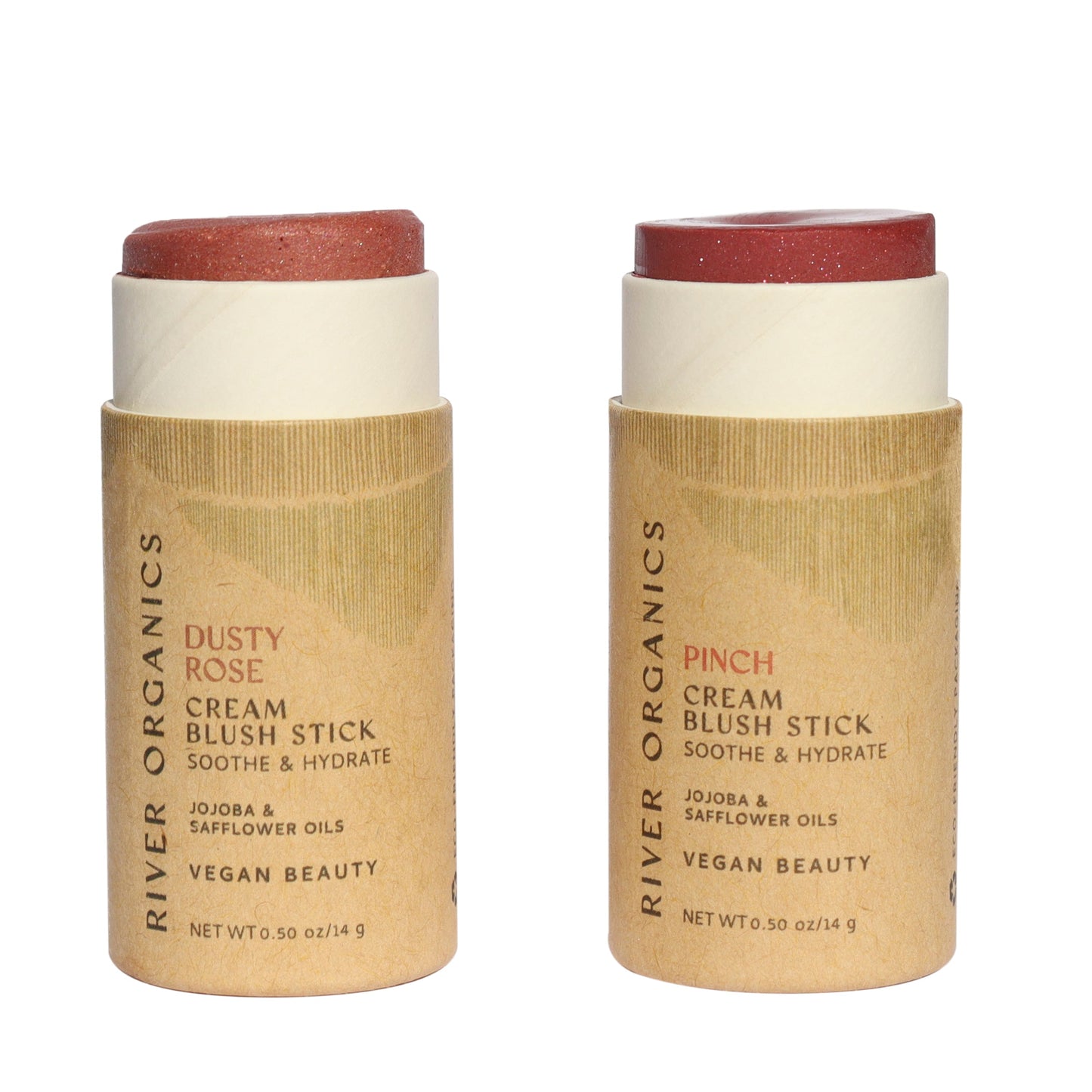 Creamy Vegan Blush Sticks | Set of 2 Mix & Match - Homeland Harvest