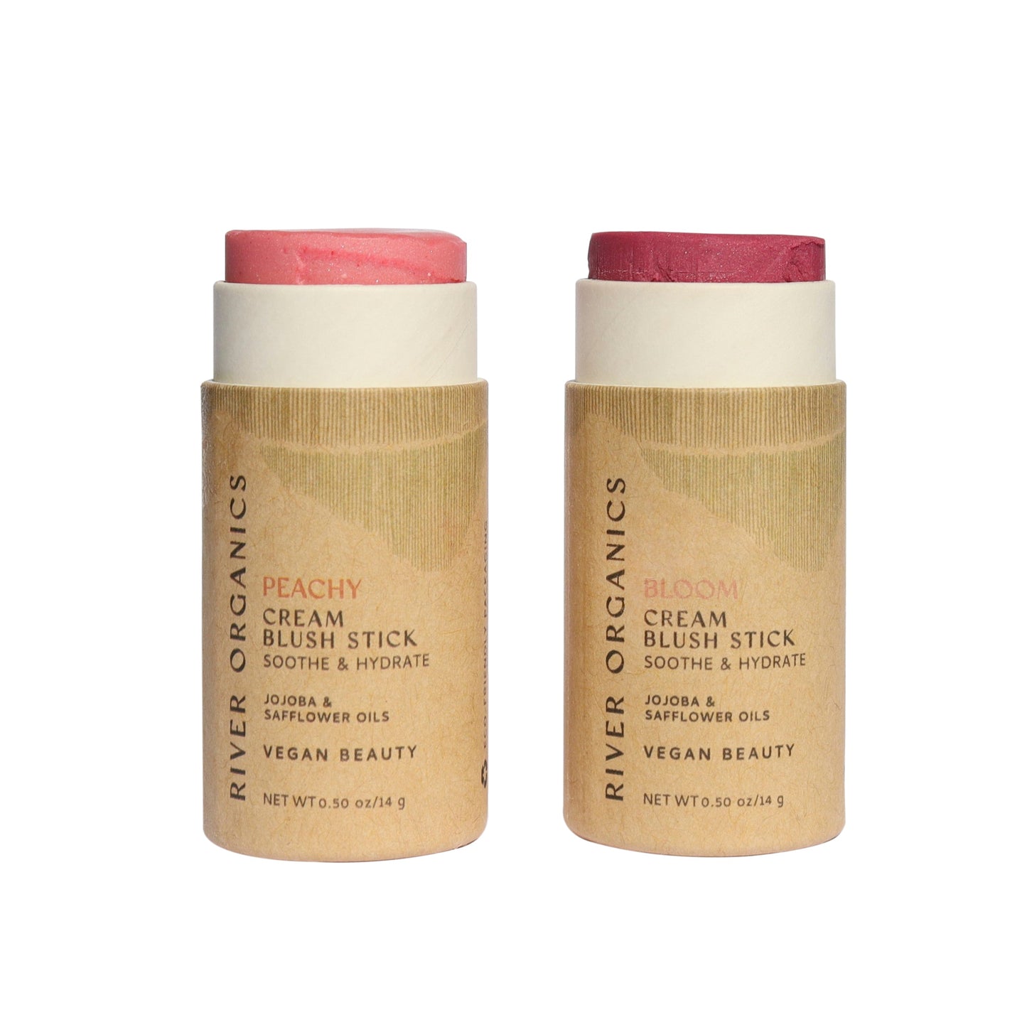 Creamy Vegan Blush Sticks | Set of 2 Mix & Match - Homeland Harvest