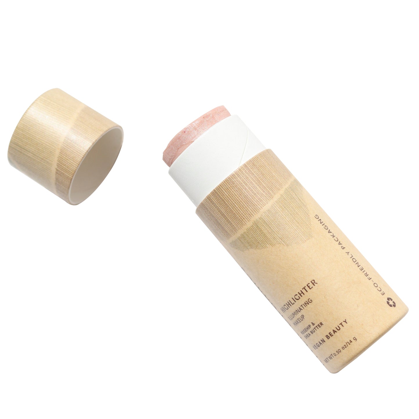 Rose Quartz Cream Vegan Highlighter Stick - Homeland Harvest