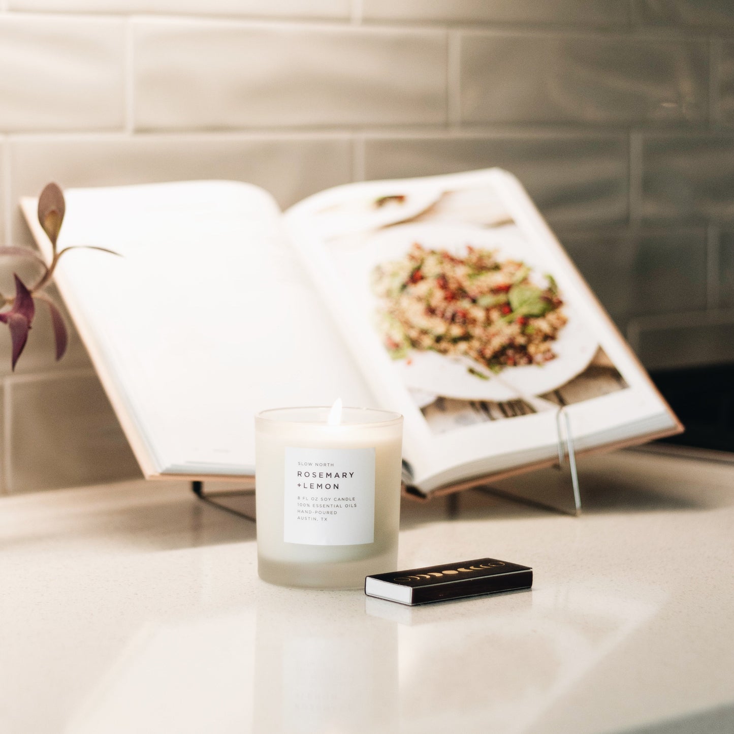 Rosemary + Lemon - Signature Candle - Homeland Harvest
