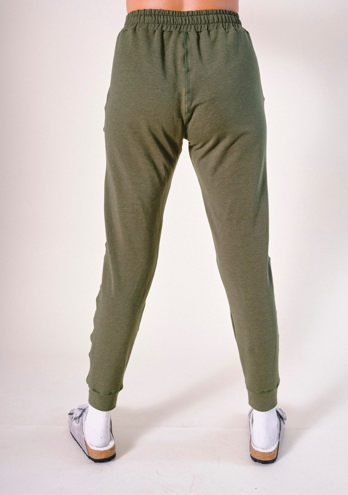 Agnes Organic Cotton + Tencel™ Jogger Pant - Moss - Homeland Harvest