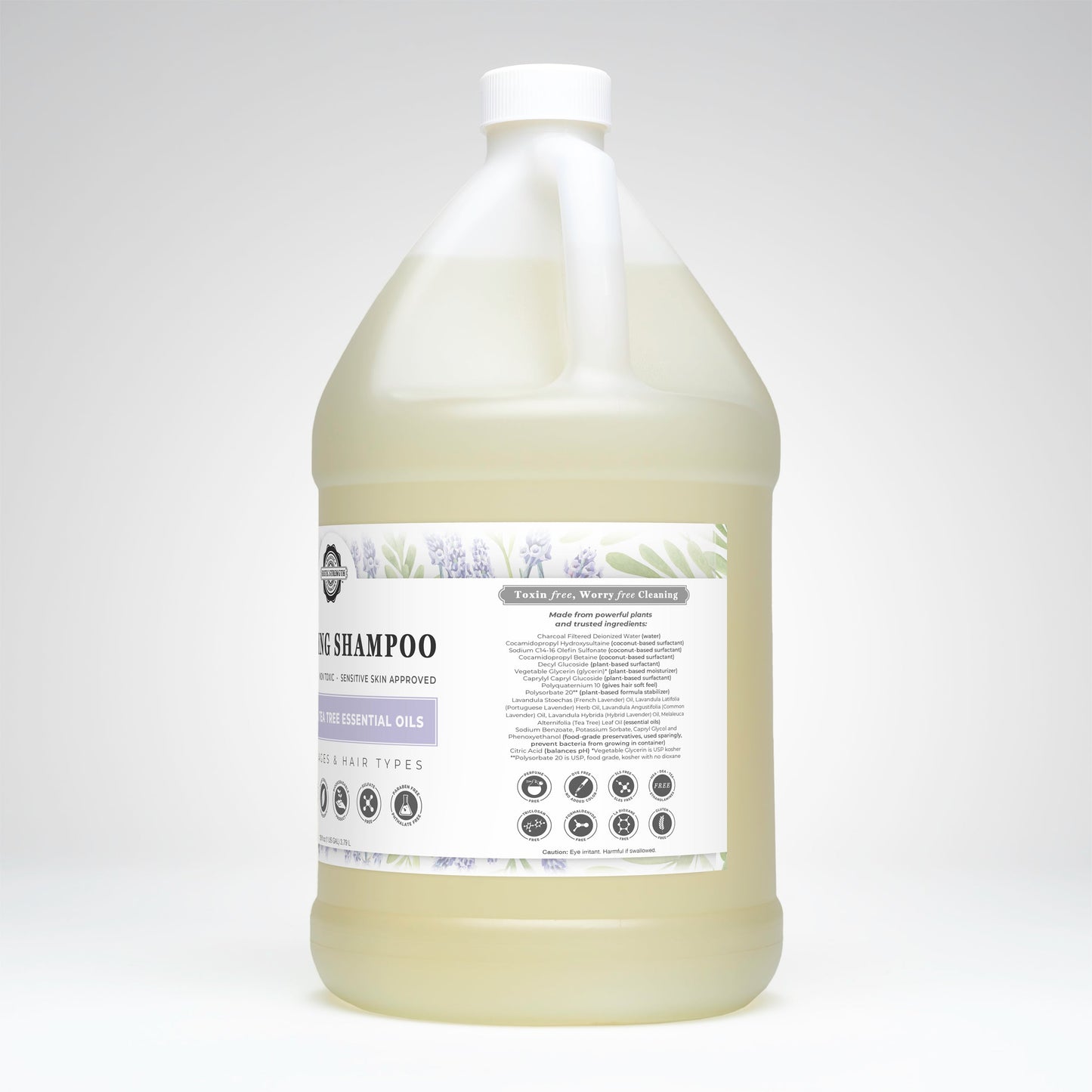 Soothing Shampoo | Lavender & Tea Tree - Homeland Harvest