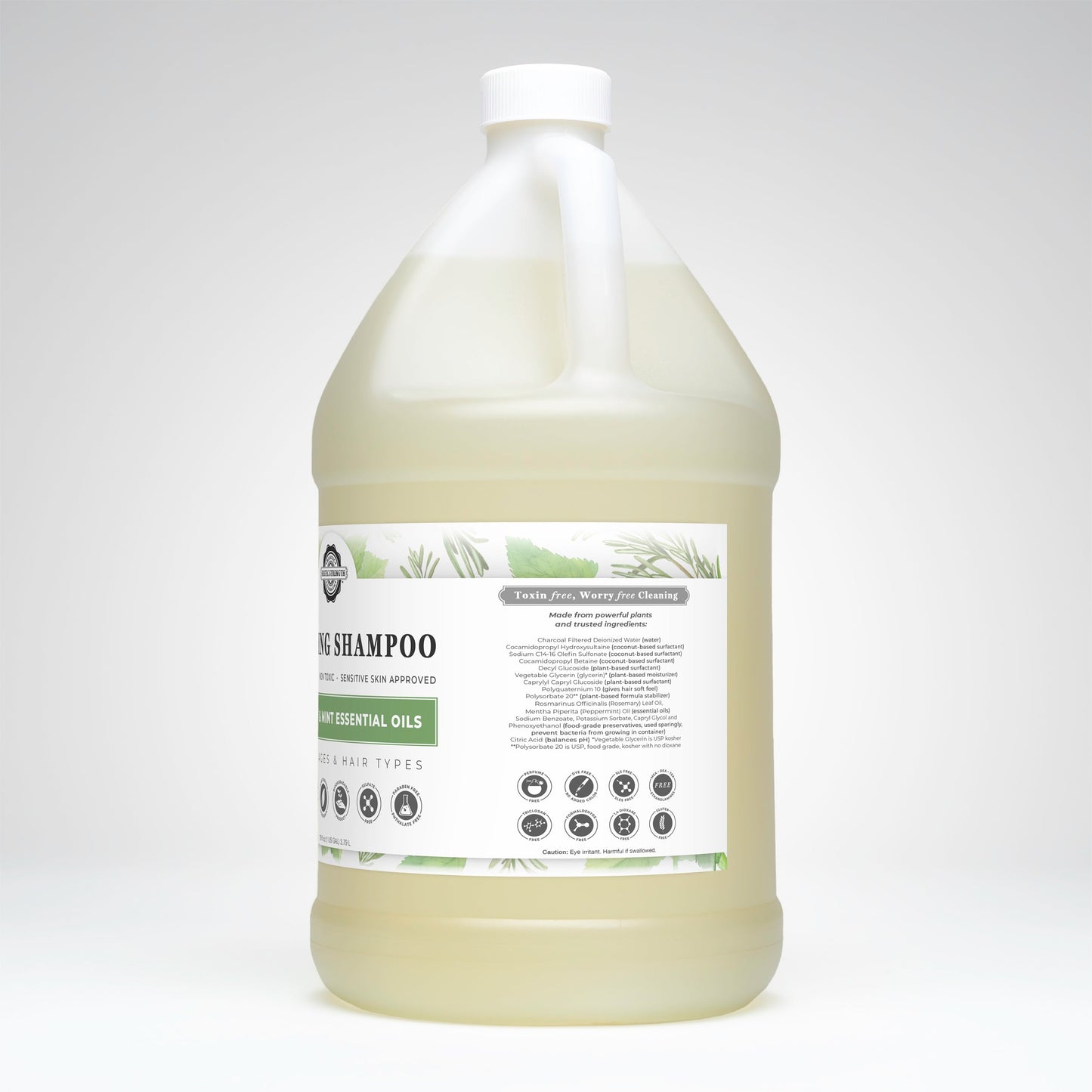 Soothing Shampoo | Rosemary & Mint - Homeland Harvest