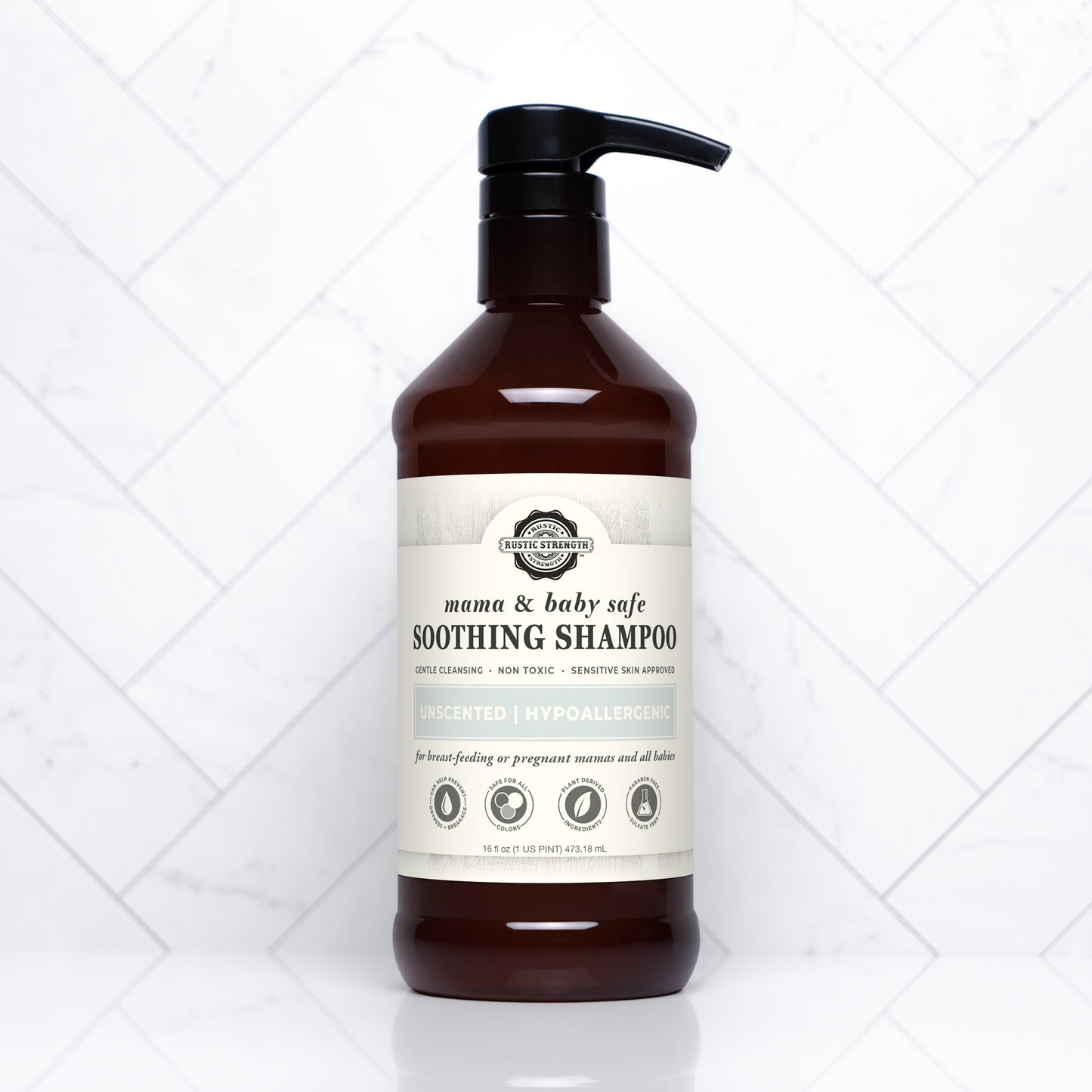 Soothing Shampoo | Mama + Baby Safe - Homeland Harvest