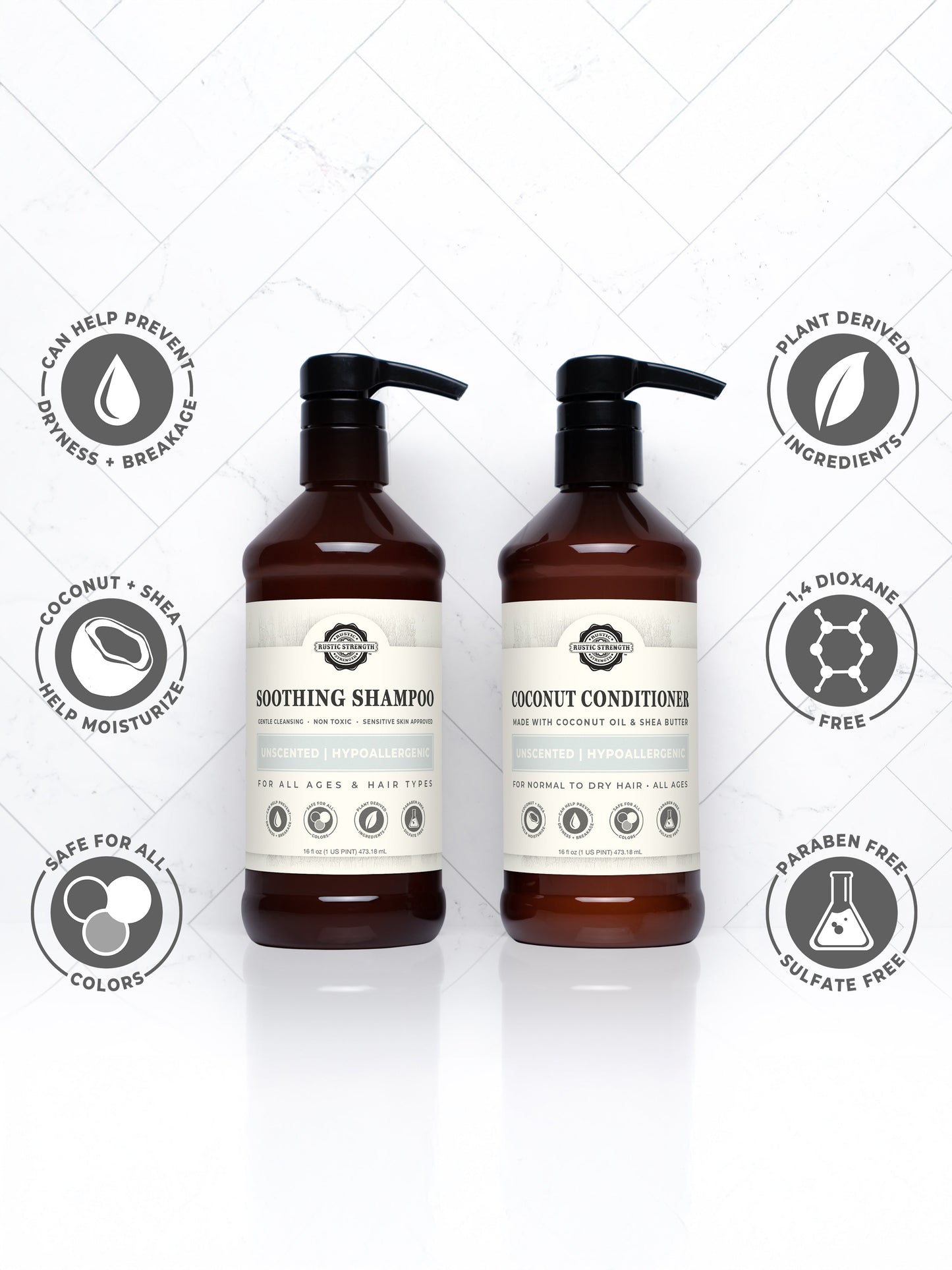 Soothing Shampoo | Milk & Honey - Homeland Harvest