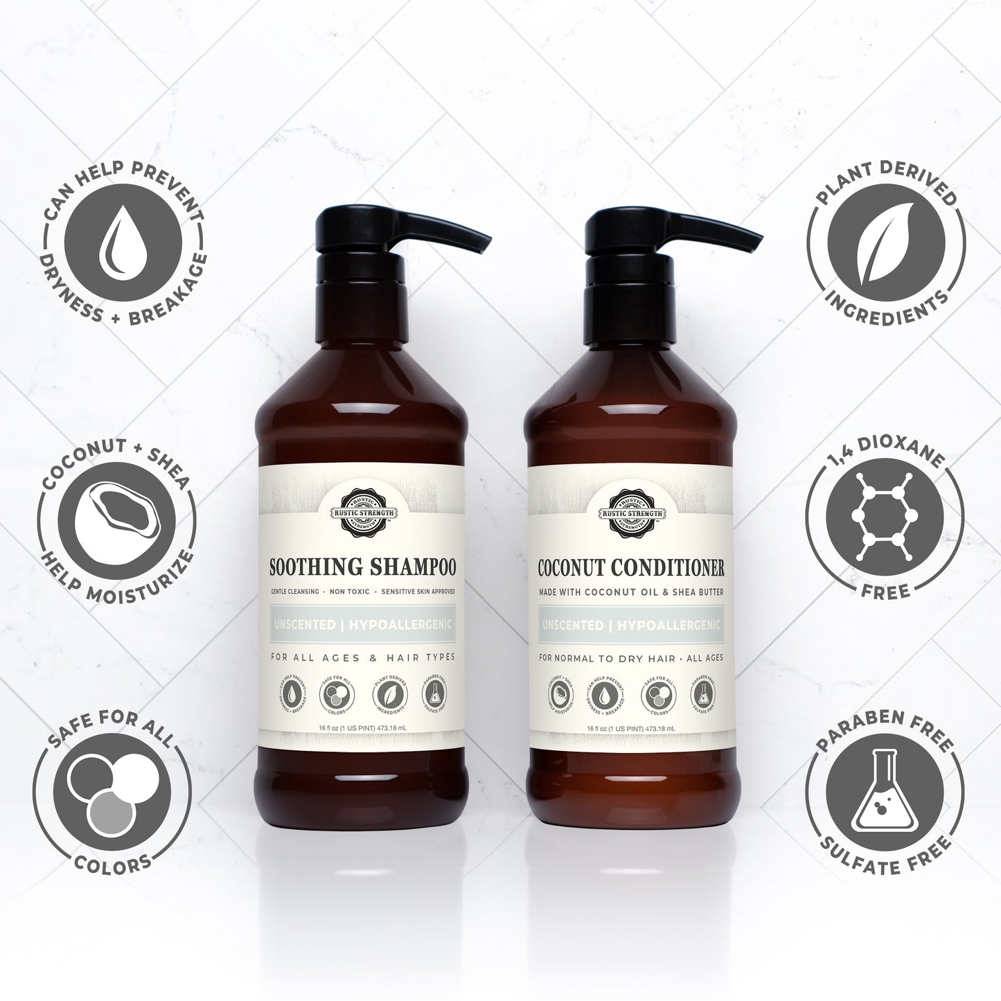 Coconut Conditioner | Mama + Baby Safe - Homeland Harvest
