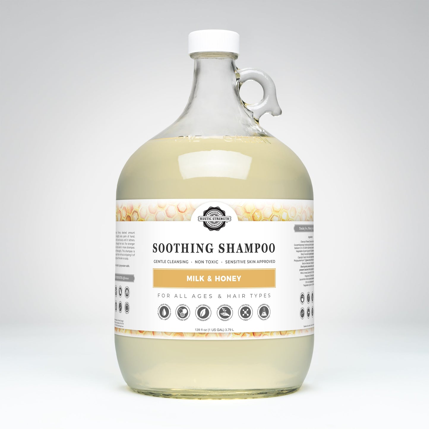 Soothing Shampoo | Milk & Honey - Homeland Harvest