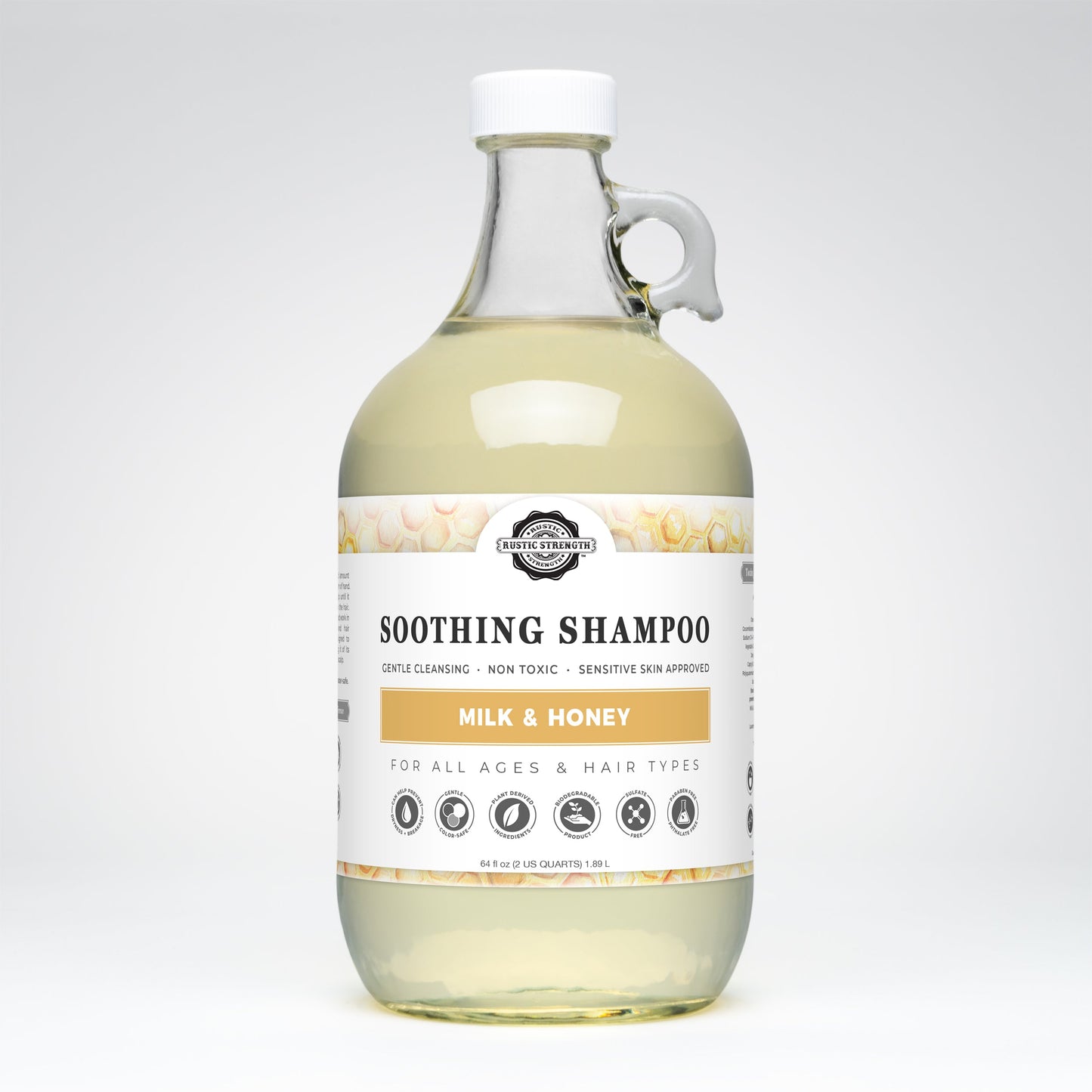 Soothing Shampoo | Milk & Honey - Homeland Harvest