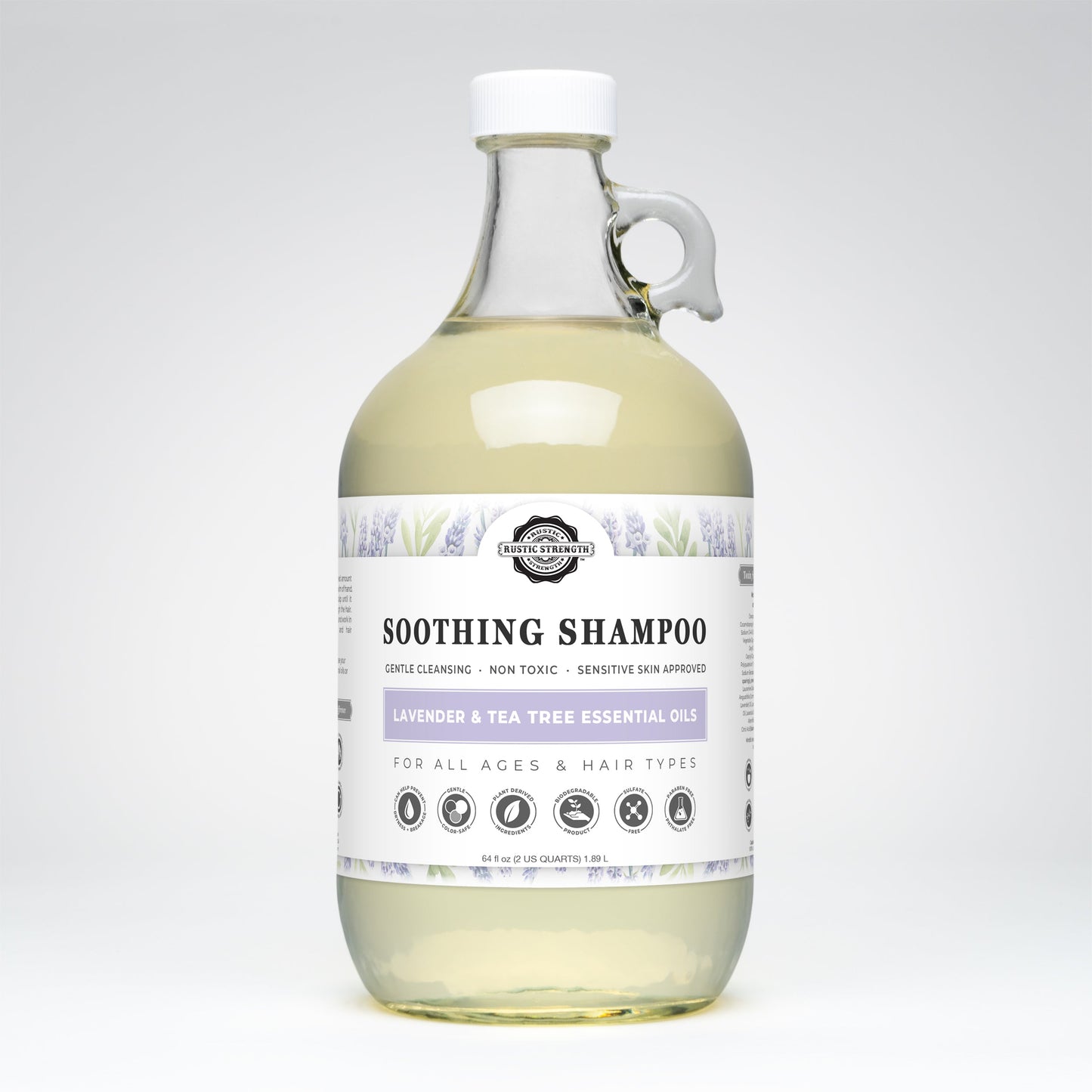 Soothing Shampoo | Lavender & Tea Tree - Homeland Harvest