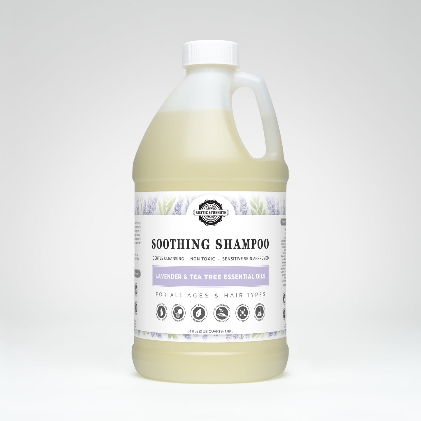 Soothing Shampoo | Lavender & Tea Tree - Homeland Harvest