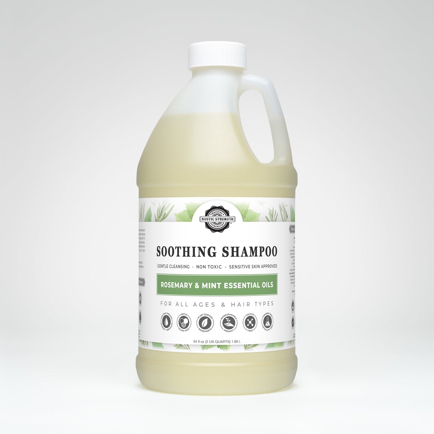 Soothing Shampoo | Rosemary & Mint - Homeland Harvest