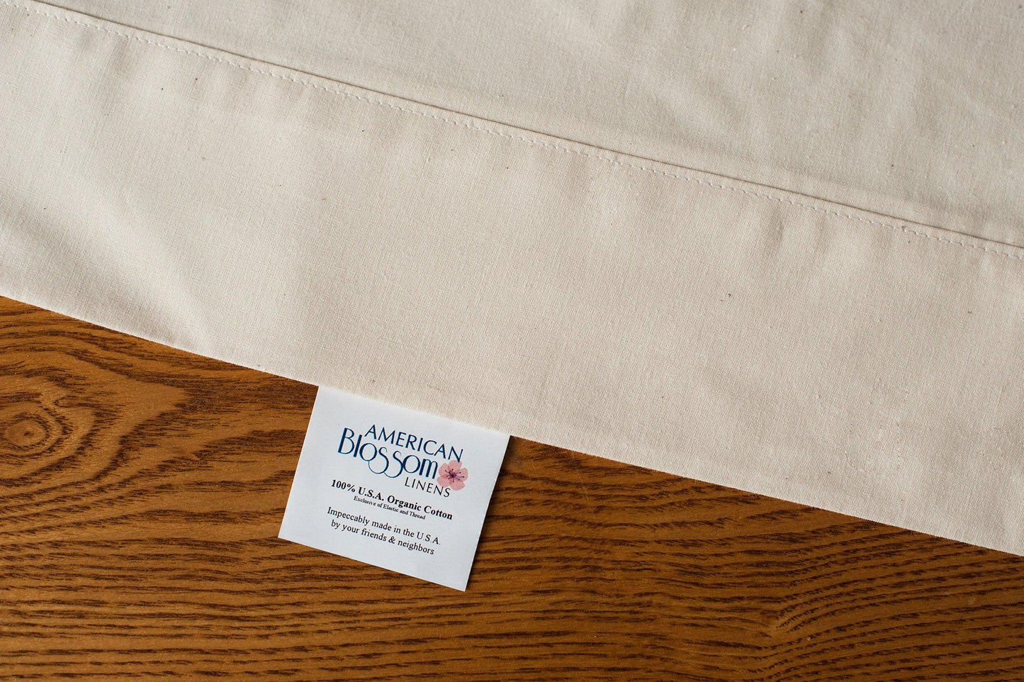 Natural Cotton Bed Pillowcases - Homeland Harvest