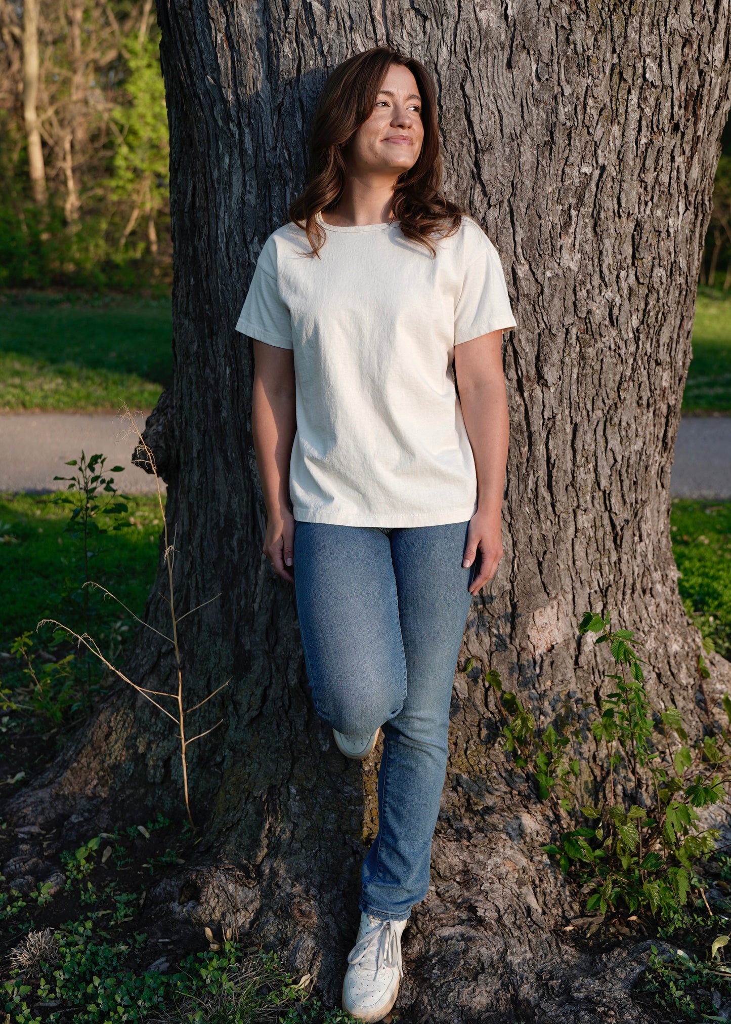 Women’s Organic Cotton Scoop Neck T-Shirt - Homeland Harvest