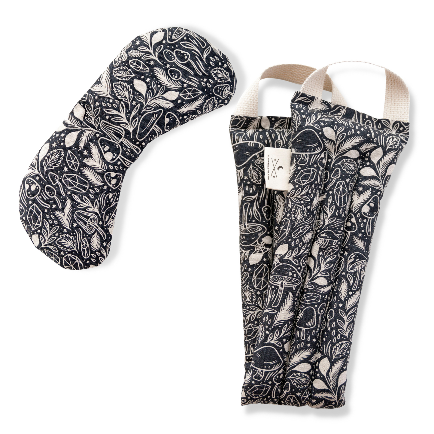 Eye Mask + Neck Wrap Bundle - Mystical Mushroom - Homeland Harvest