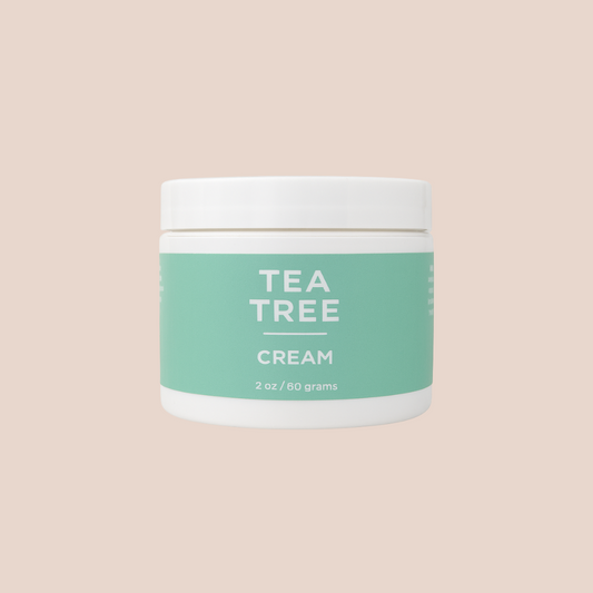 Tea Tree Organic Cream - fungal + candida - Homeland Harvest