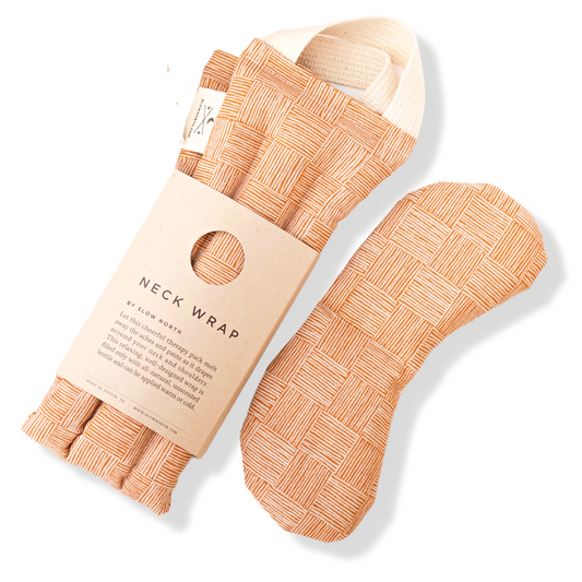 Eye Mask + Neck Wrap Bundle - Copper Fields - Homeland Harvest