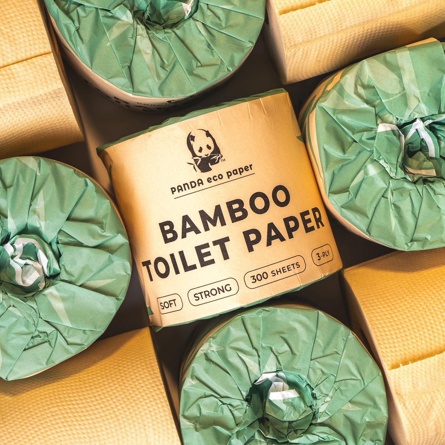 Panda Eco Paper | Bamboo Toilet Paper - Homeland Harvest