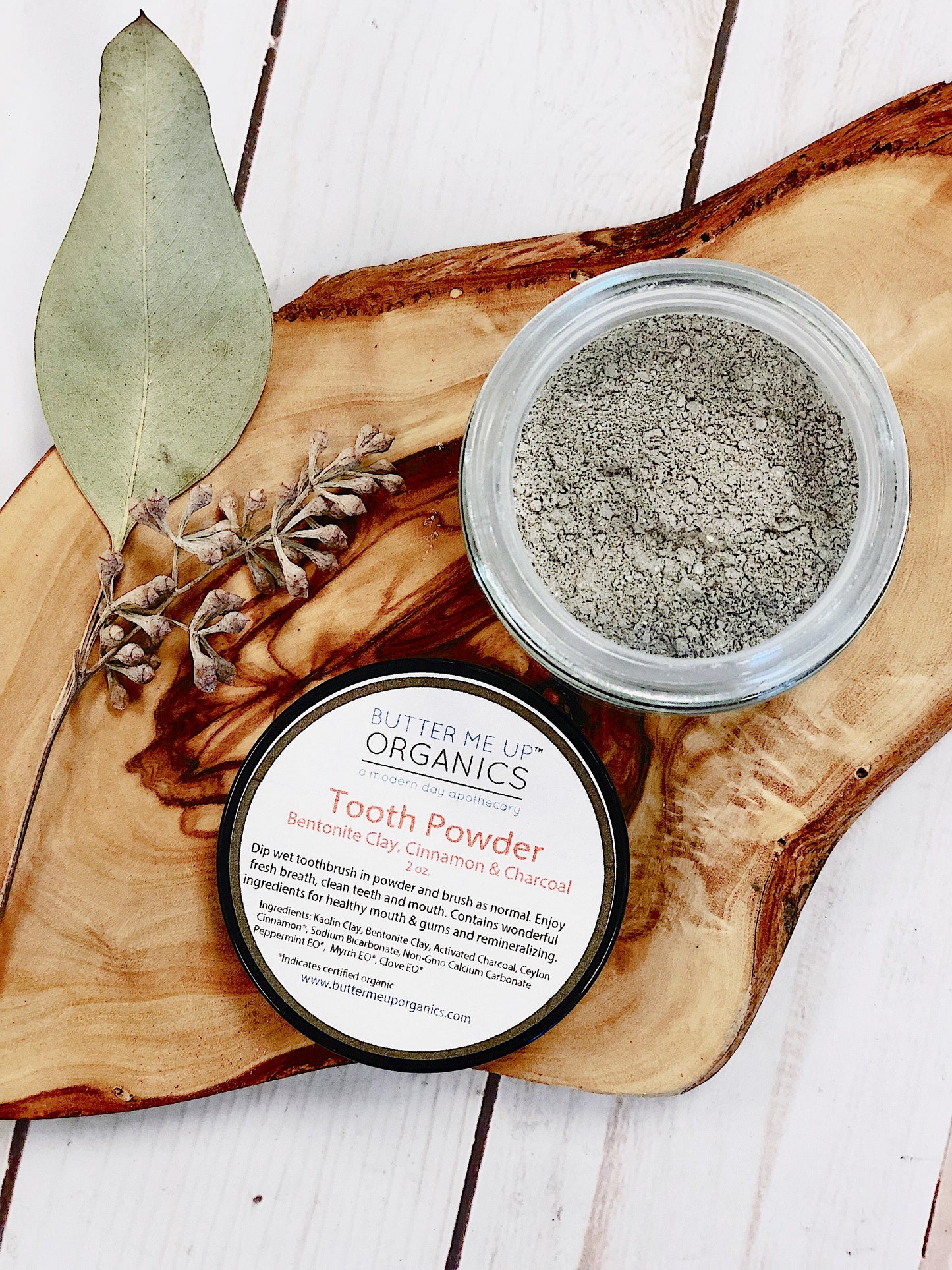 Tooth Powder / Toothpaste / Organic Tooth Powder / Organic Tooth Paste/ Organic Toothpaste / Clay Tooth Paste / Remineralizing Tooth Powder - Homeland Harvest