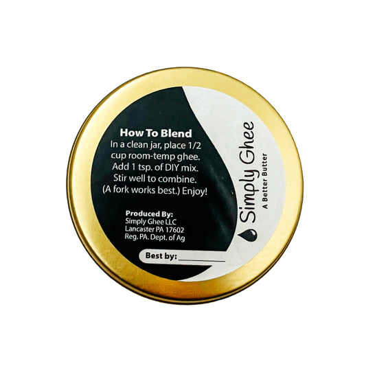 Turmeric + Black Pepper Ghee DIY Mix - Homeland Harvest