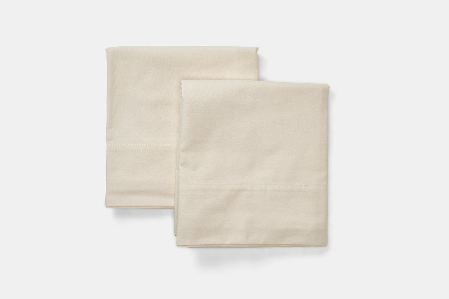 Natural Cotton Bed Pillowcases - Homeland Harvest